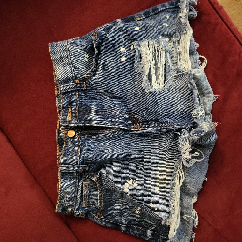 Blue Shorts From No Boundaries Size 7 ladies